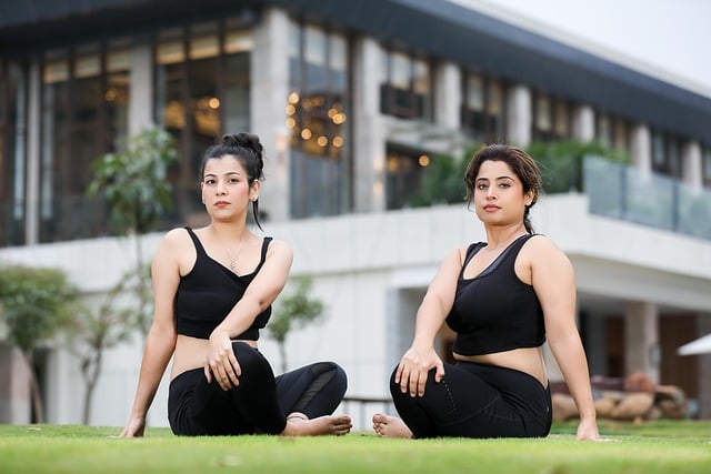 women, beauty, pose, meditation, stretch, portrait, relaxation - hormonal health