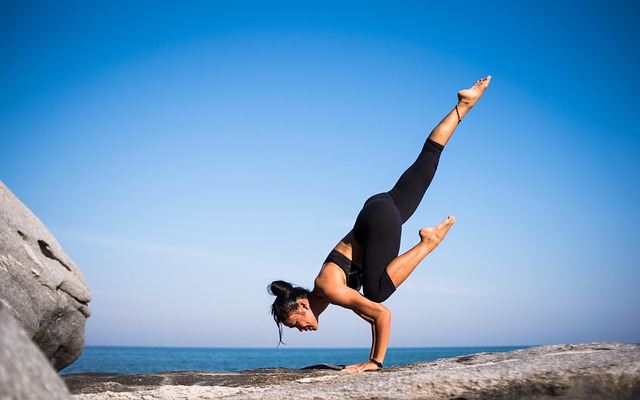 yoga, strength, woman, balance, balancing, fit, fitness, nature, young woman, fi - hormonal health