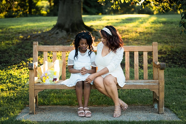 mother, daughter, happy mothers day, african americans, bench, women, happy, smi - hormonal health